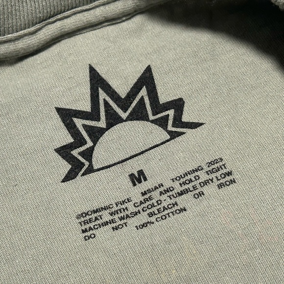 Dominic Fike DF Tracklist T-Shirt-Unisex T-Shirt Size Medium - Picture 3 of 5